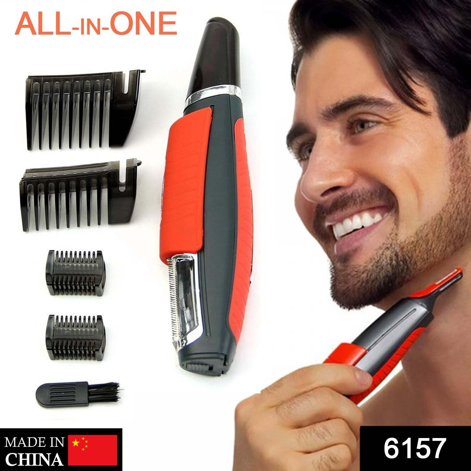 6157 All In 1 Pre Trimmer Used For Shaping And Trimming Of Beard Purposes.