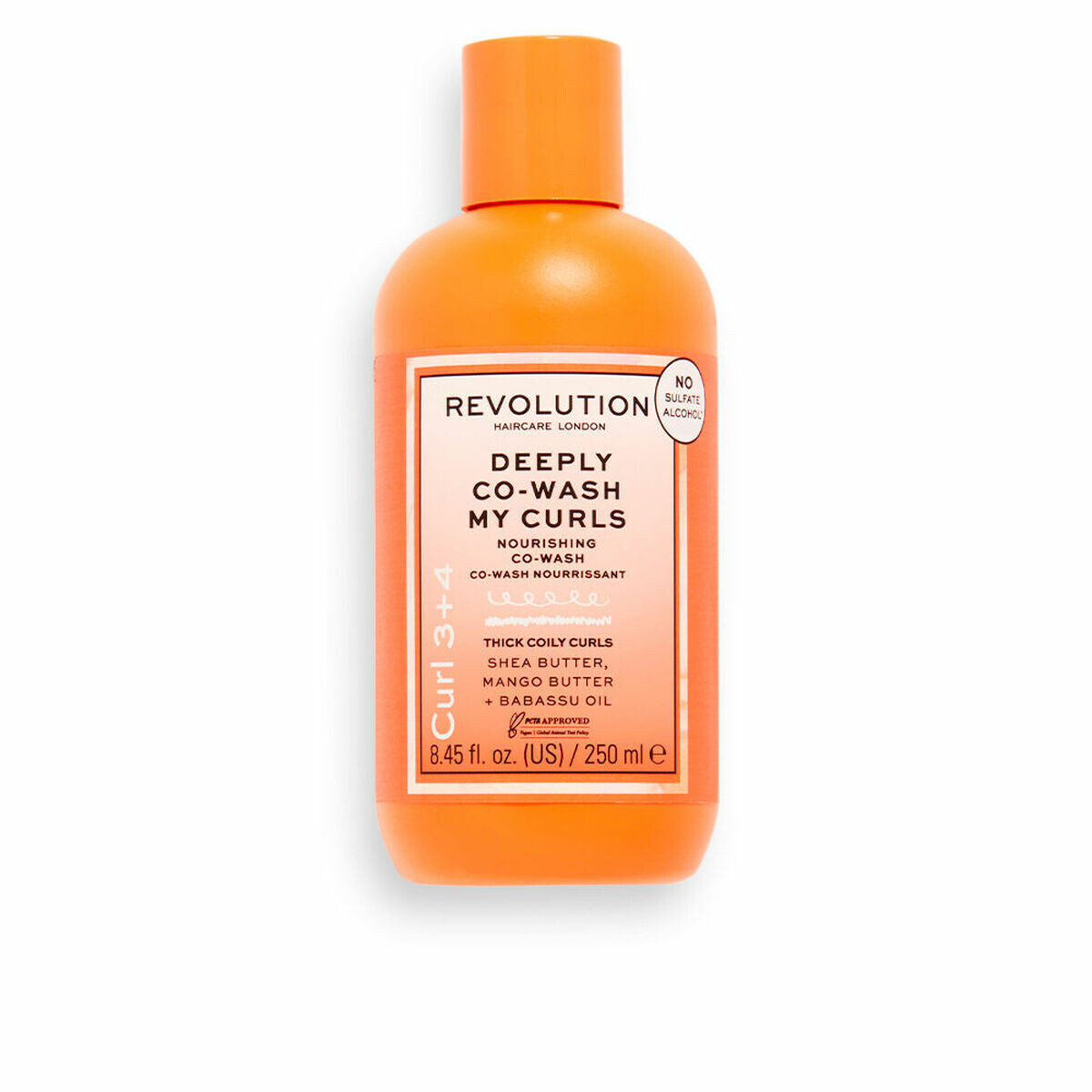 Nourishing Conditioner Revolution Hair Care London Deeply Co-Wash My Curls cleaner (250 ml)