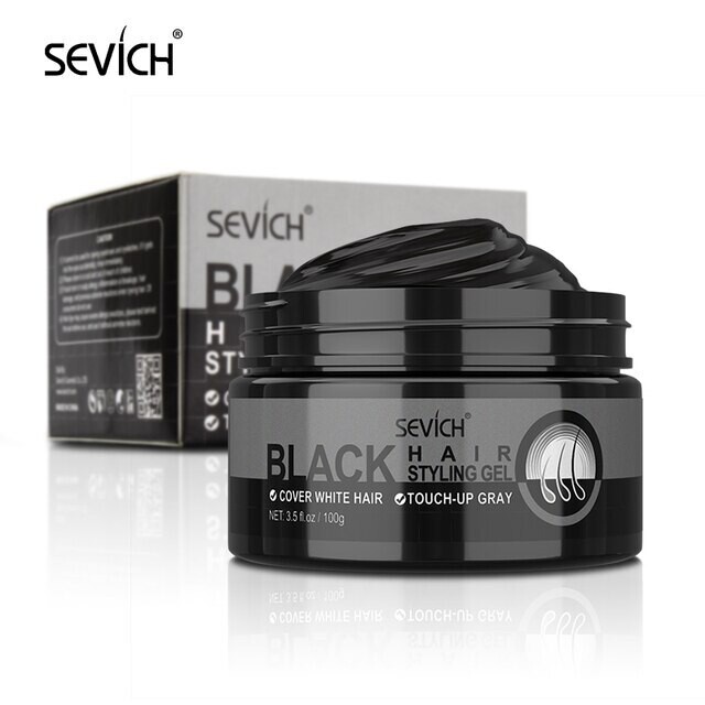 Sevich 100g Blackening Hair Clay Temporary Dye Hair Wax For Hair