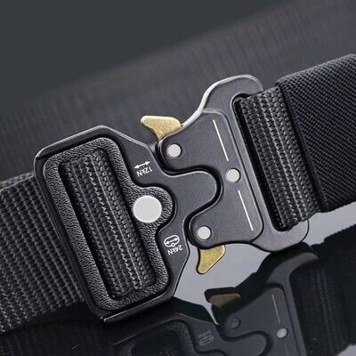 Luxury Men's Belt Army Outdoor Hunting Tactical Multi Function Combat