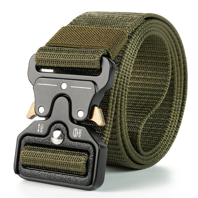 Genuine Tactical Belt Quick Release Outdoor Military Belt Soft Real