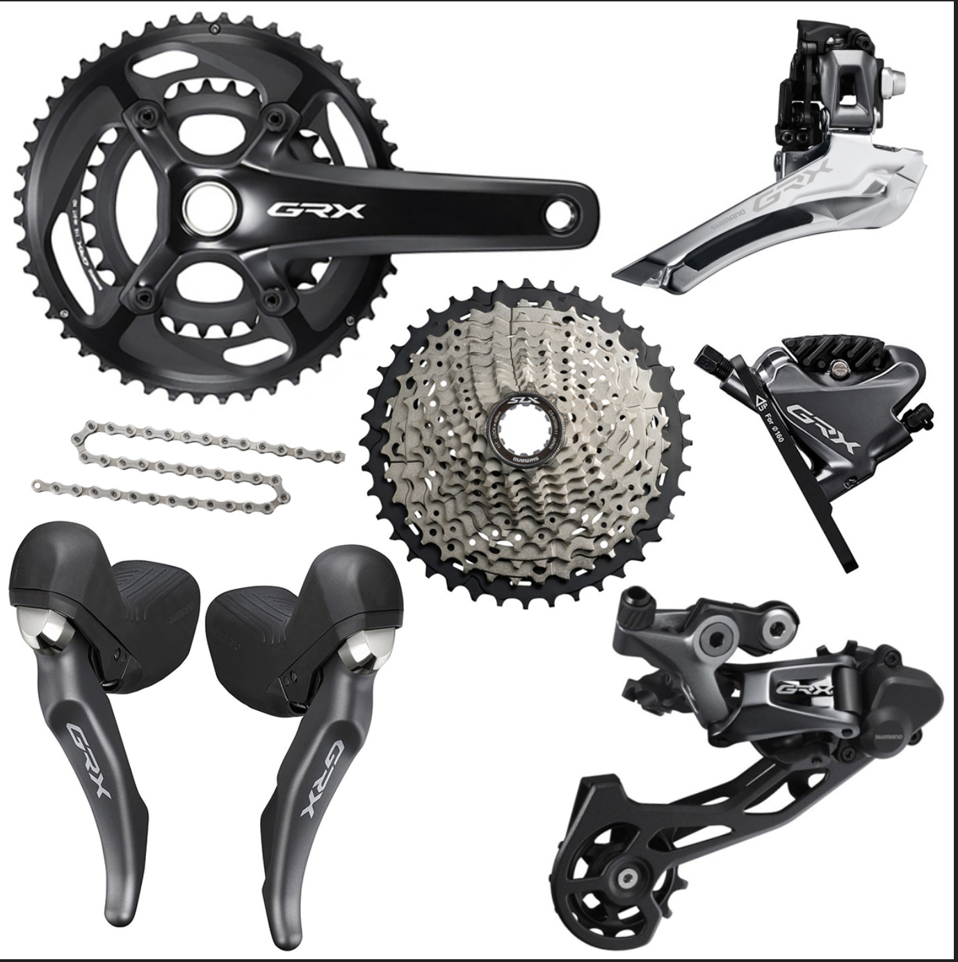 SHIMANO GRX RX810 2x11 GROUP SET NEW