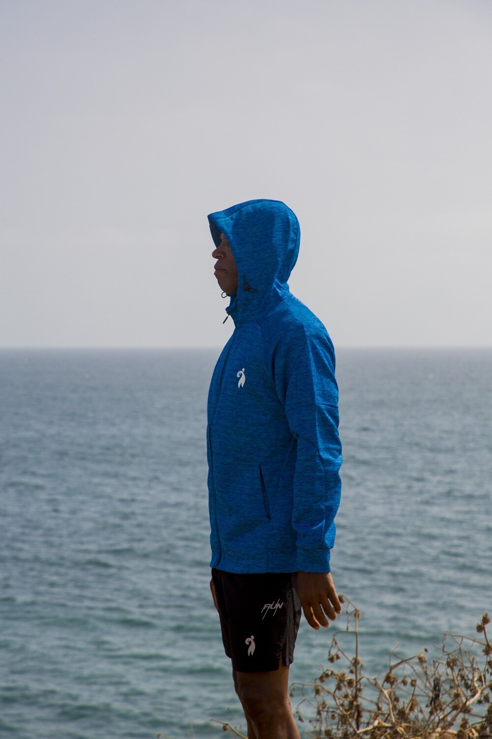 VESTE BLEU CIEL