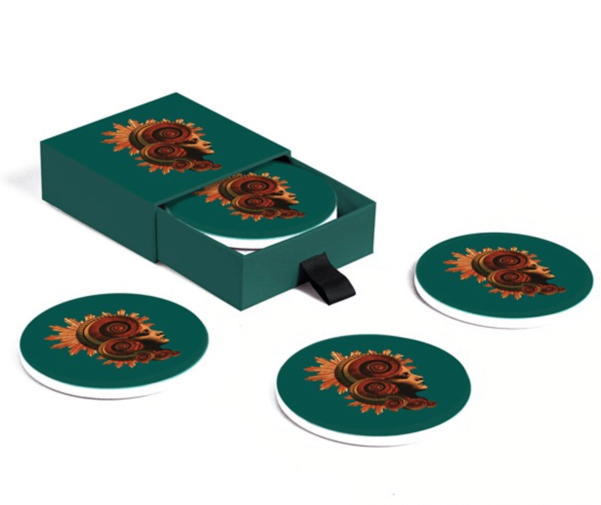 Set de 4 dessous-de-verre Muse