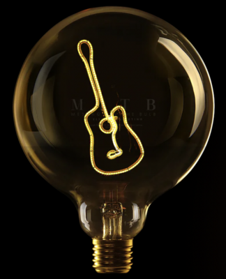 Ampoule Guitare - Ambre