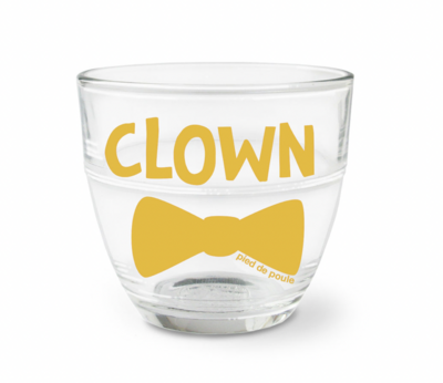 VERRE MOME CLOWN