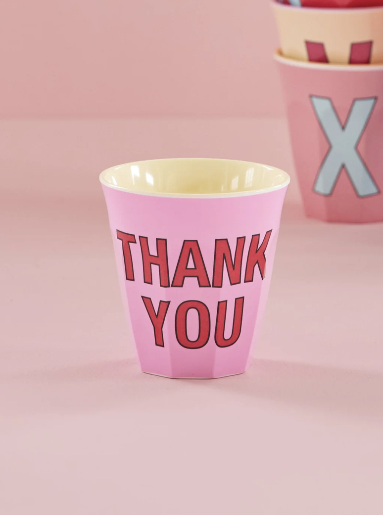Gobelet Taille Médium - THANK YOU