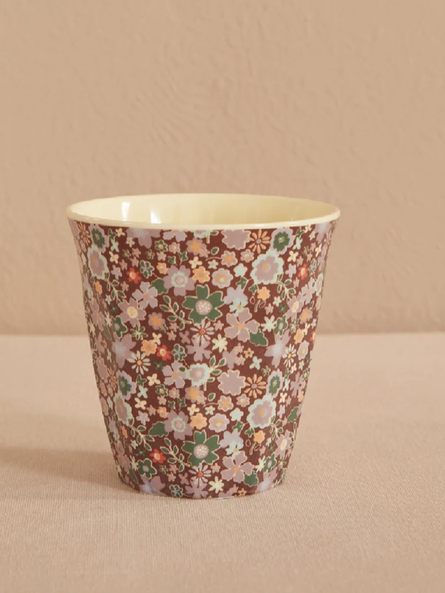 Gobelet Taille Médium  - Fleurs Automnales
