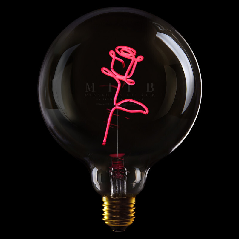 Ampoule Rose- Rouge