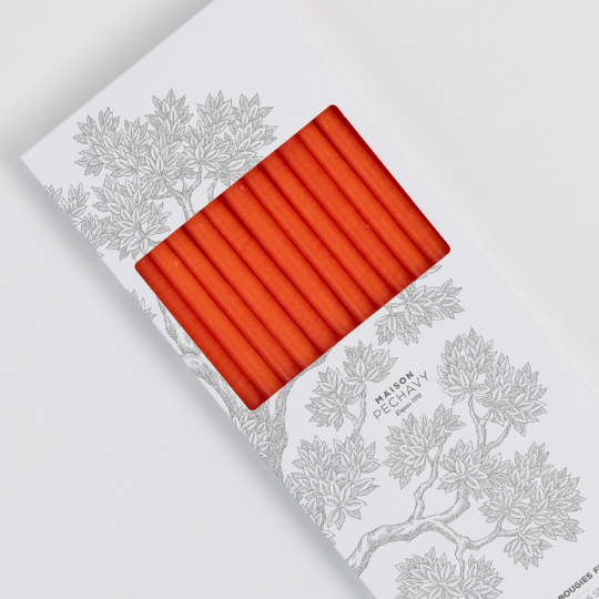Coffret 20 bougies fines Corail