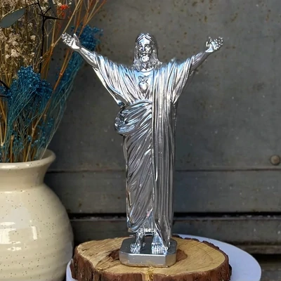 Statuette Jésus love you- Argent