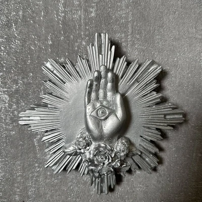 Ex-voto La Main de Marie Argent