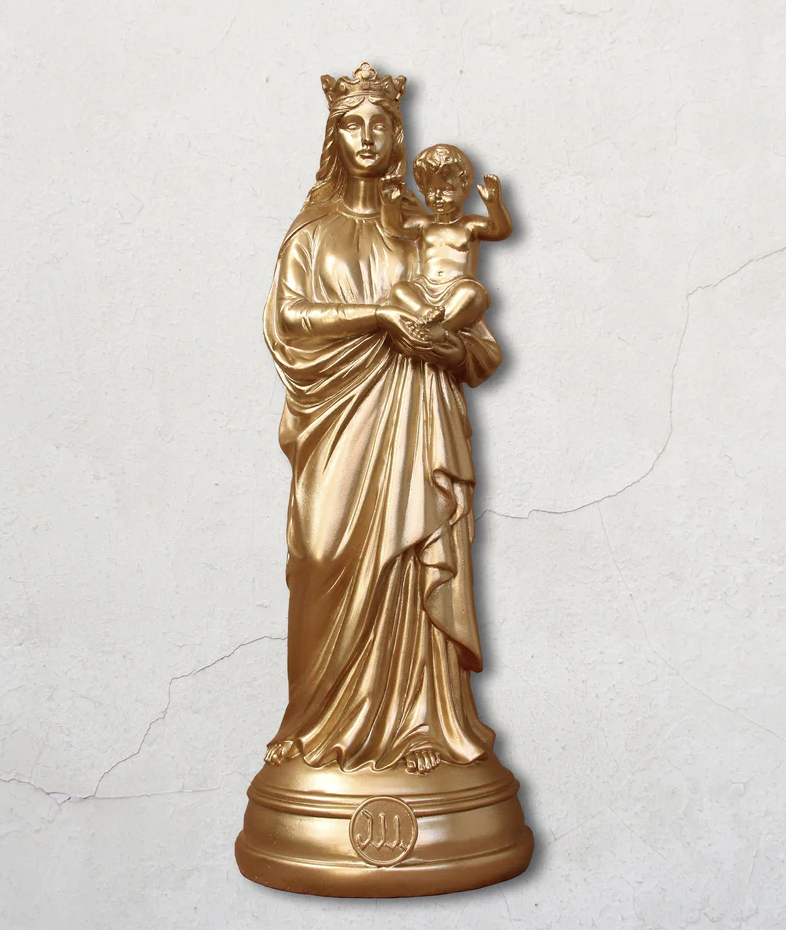 Statuette Bonne Mère Or