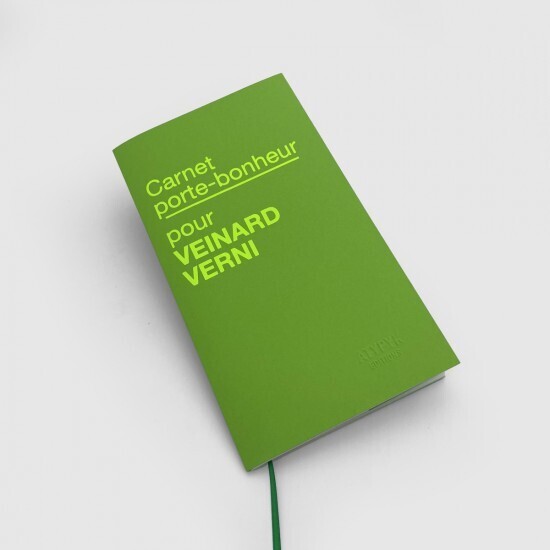 Carnet Porte Bonheur pour Veinard Verni
