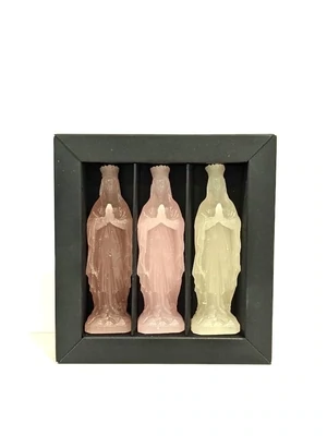 Coffret Mini-vierges à Intention déclinaison Rose