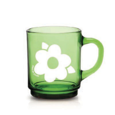 Mug retro Vert Primevère