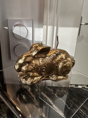 Lapin en cire Or Jaune