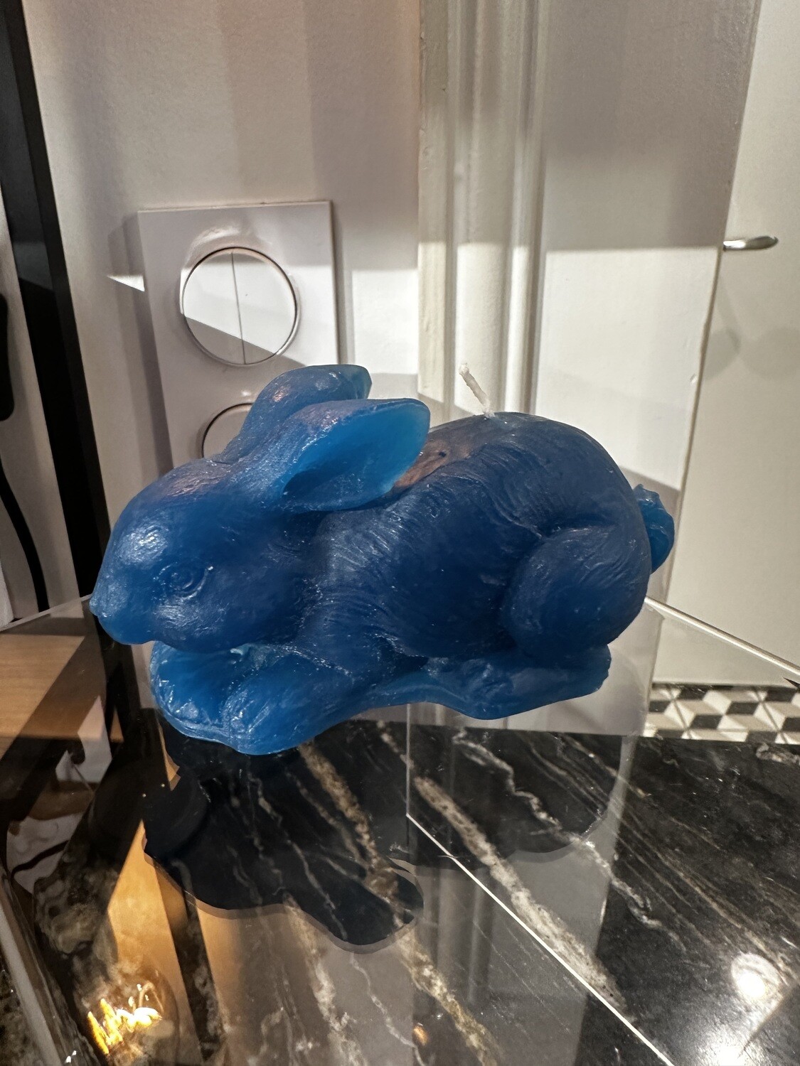 Lapin en cire Pétrole