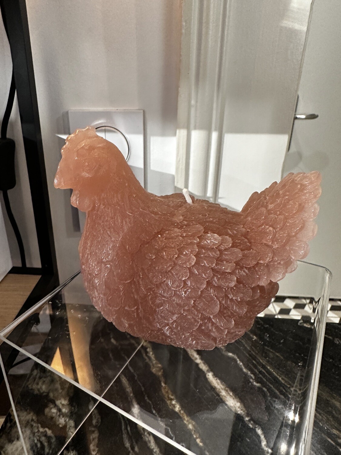 Poule en cire Poudre