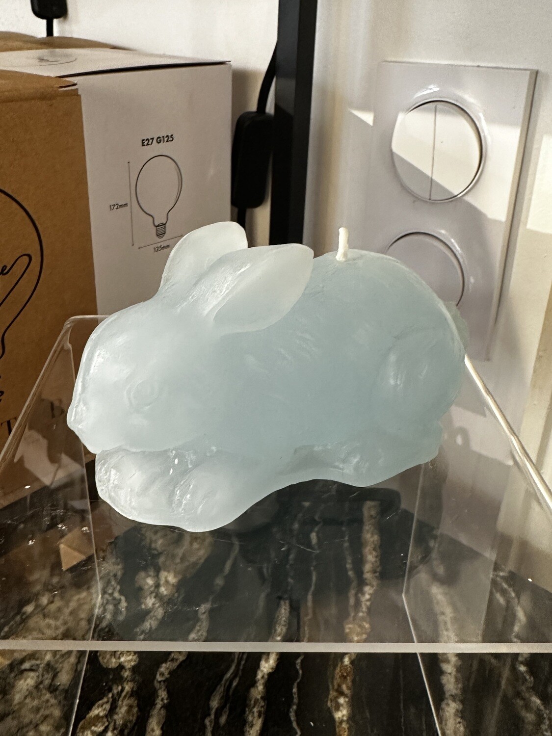 Lapin en cire Ciel