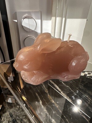 Lapin en cire Poudre