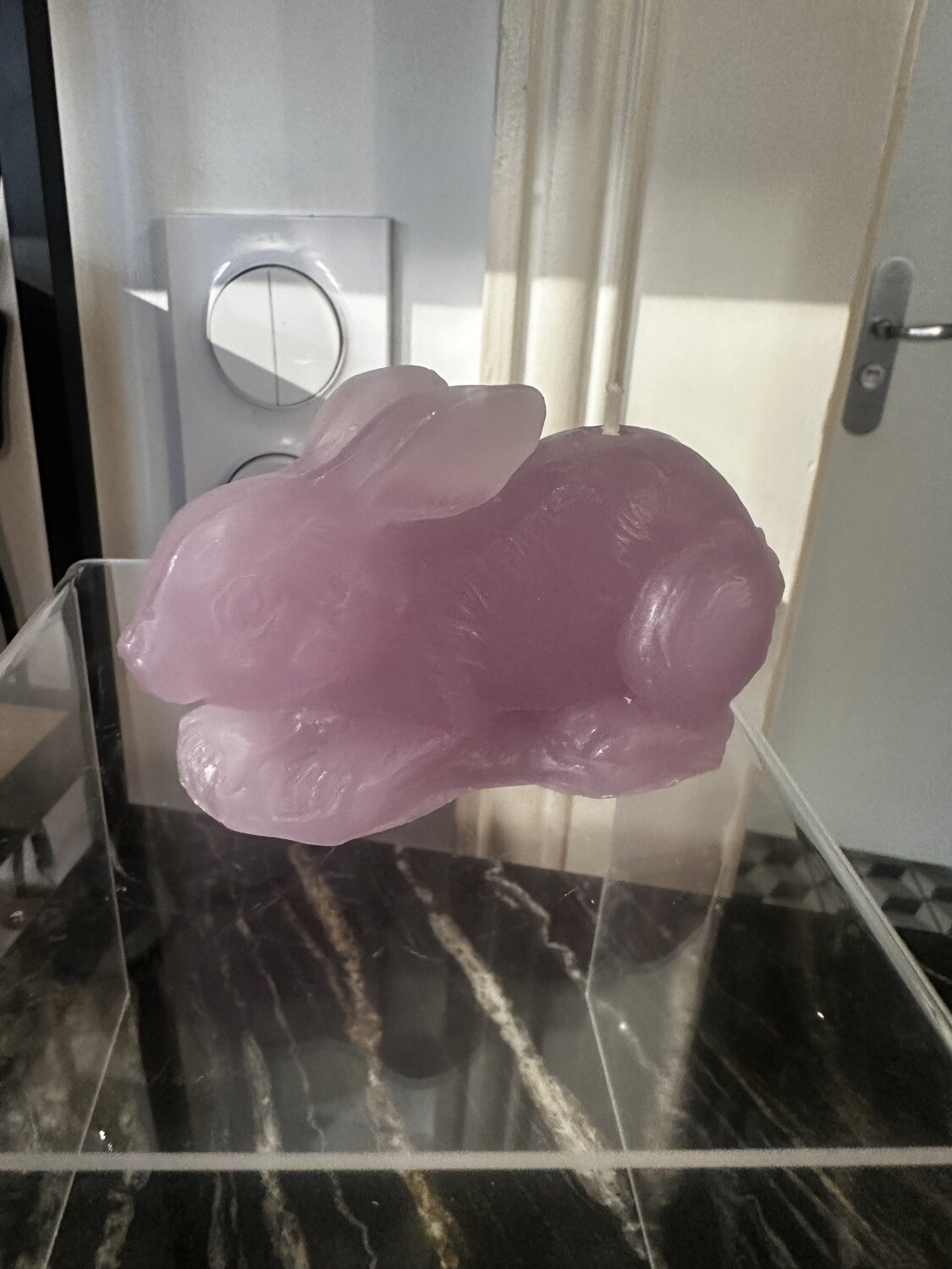 Lapin en cire Parme