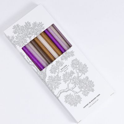Coffret 20 bougies fines Nude Parme