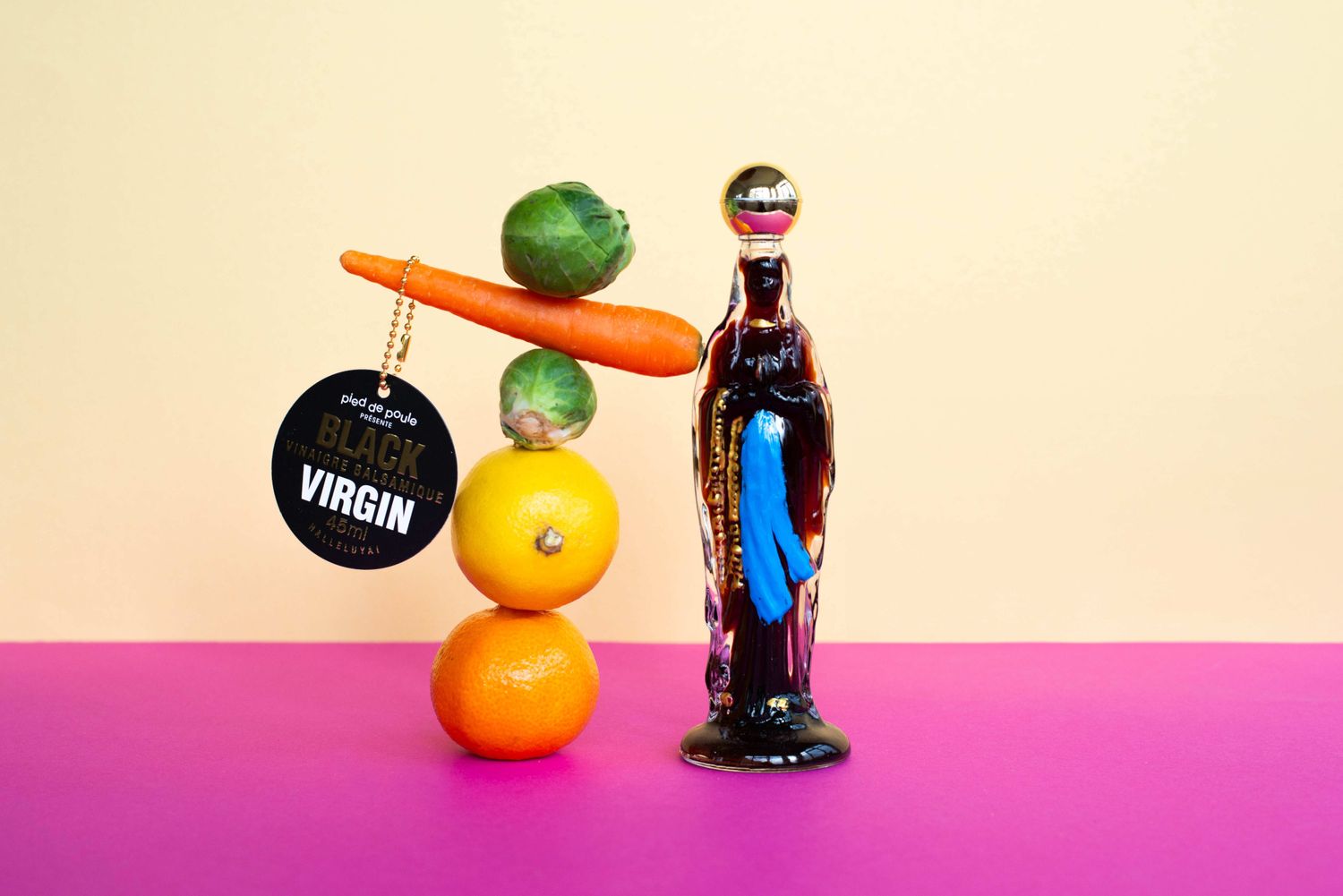 BLACK VIRGIN Vinaigre balsamique 45 ml
