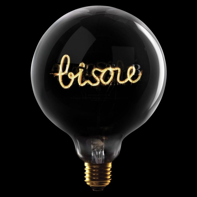 Ampoule  Bisous Ambre- effet miroir