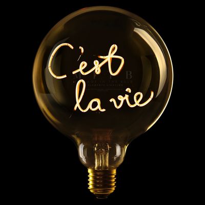 Ampoule C'est la vie- Ambre