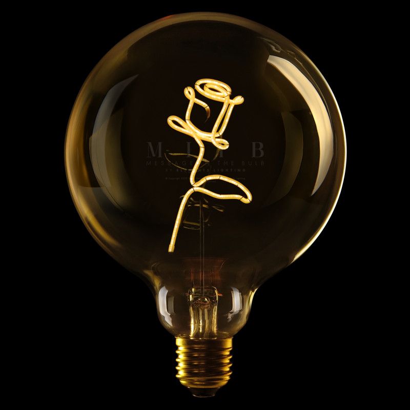 Ampoule Rose- Ambre