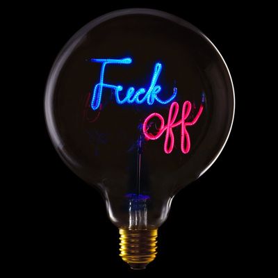 Ampoule Fuck off- Bleu et Rose