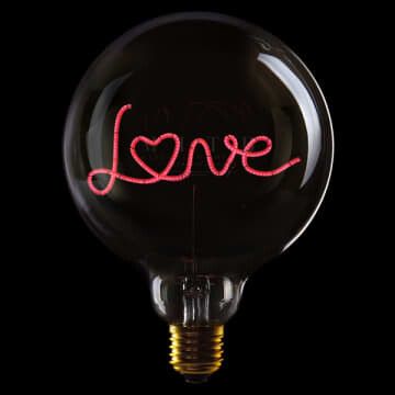 Ampoule LOVE- rouge