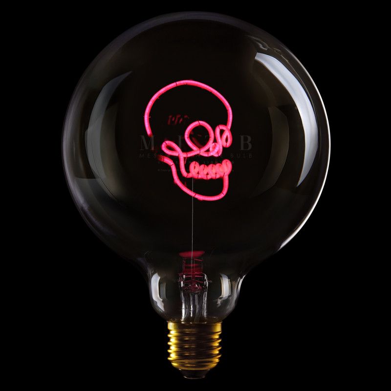 Ampoule Skull- Rose