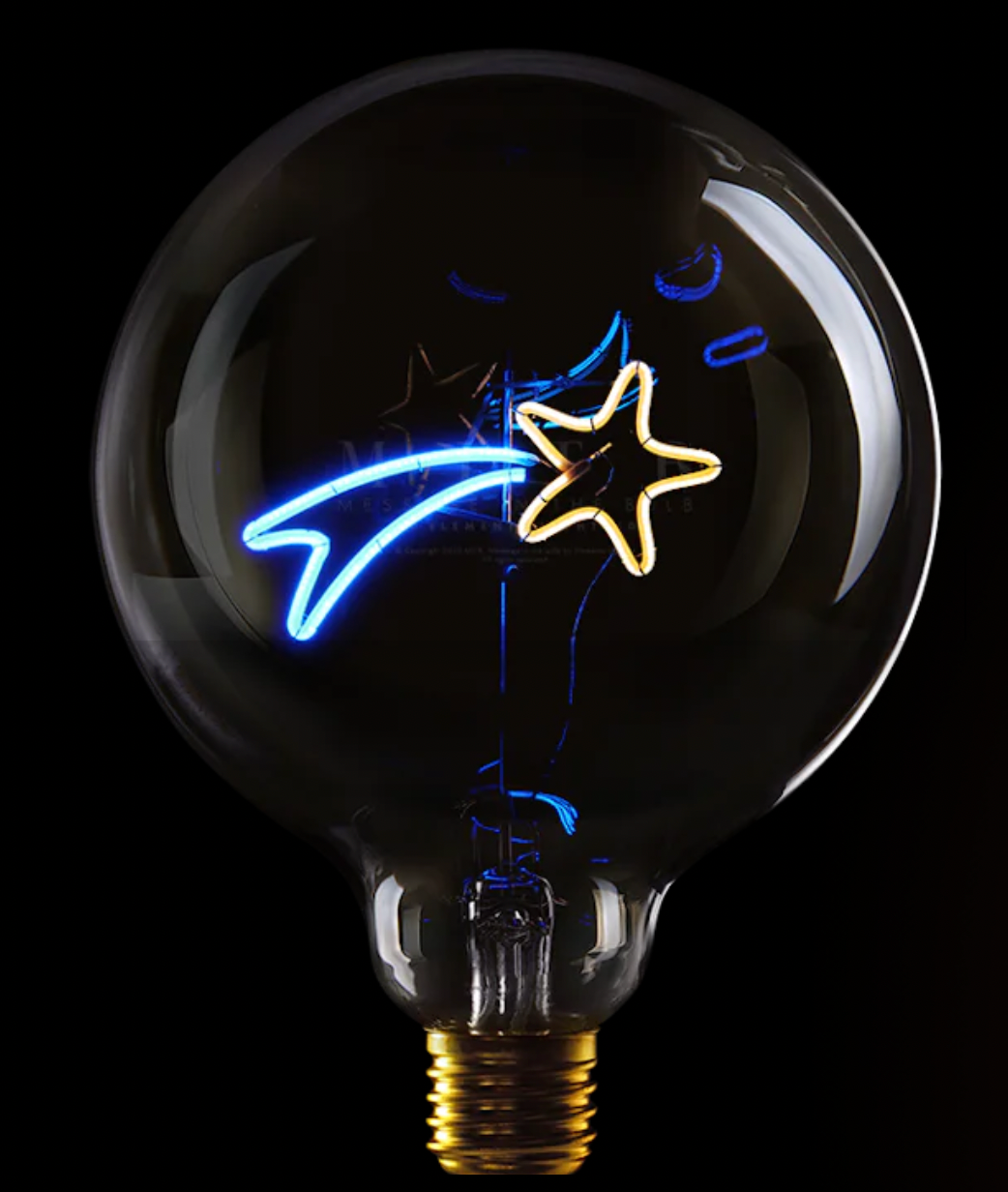 Ampoule Shooting Star- Bleu et Ambre