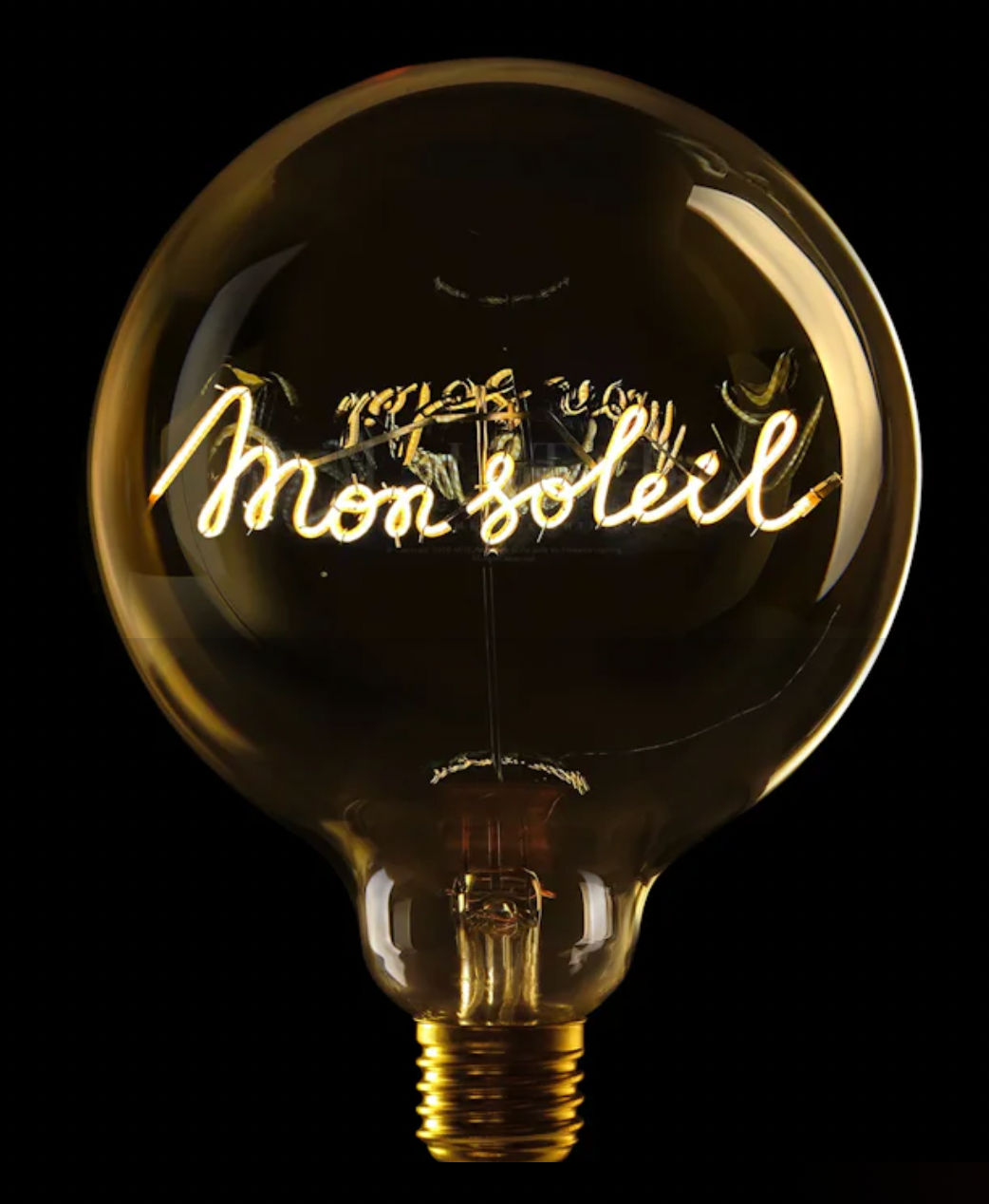 Ampoule  Mon Soleil - Ambre