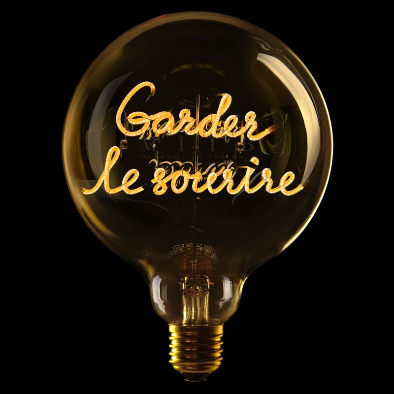 Ampoule Garder le sourire - Ambre