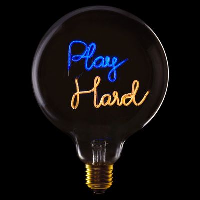 Ampoule Play Hard - Bleu et  Ambre