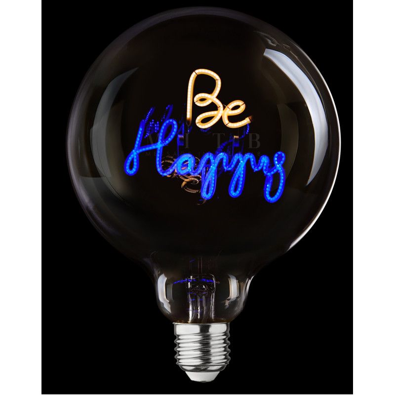 Ampoule Portable Be Happy- Bleu et Ambre
