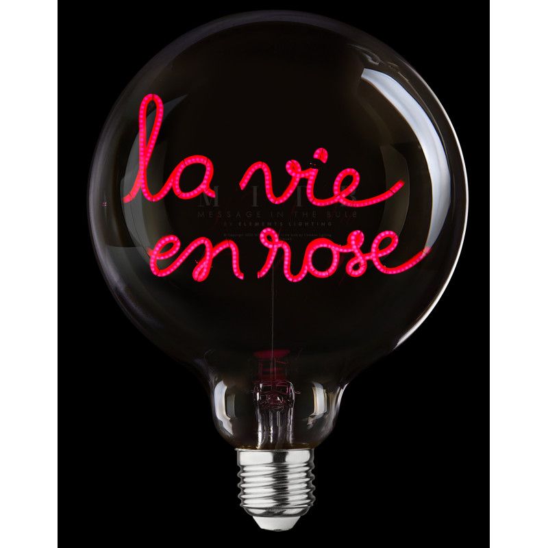 Ampoule Portable La vie en Rose