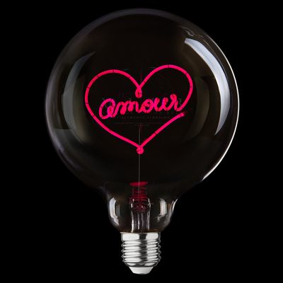 Ampoule Portable Amour dans Coeur - Rose