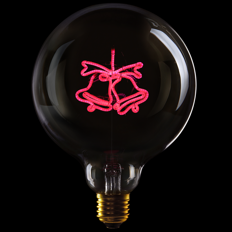 Ampoule Christmas Bells  - Rose