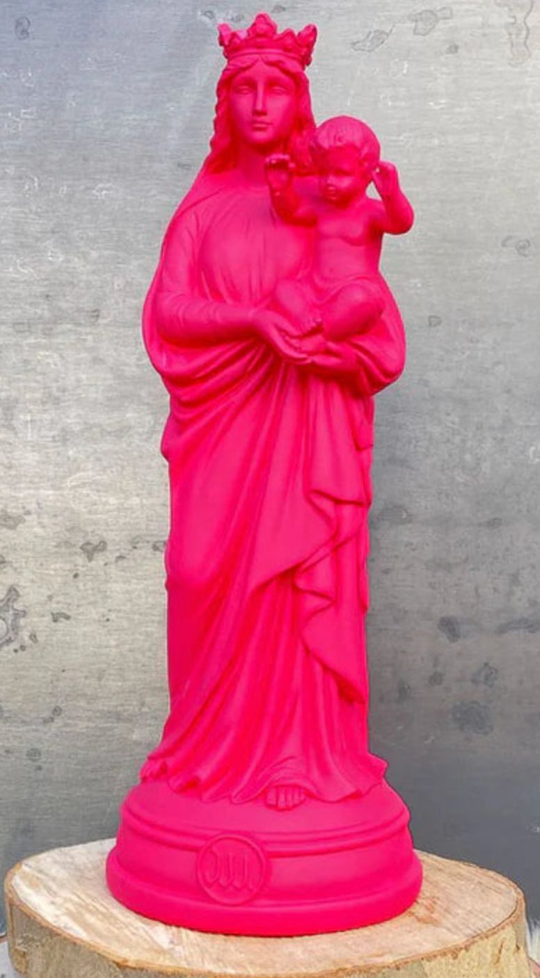 Statuette Bonne Mère Pink