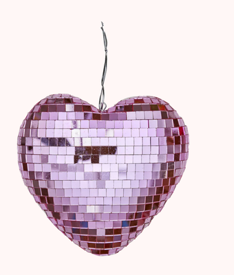 Moyen Coeur Boule à Facettes