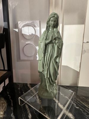 Statuette petite Marie 17cm Olive