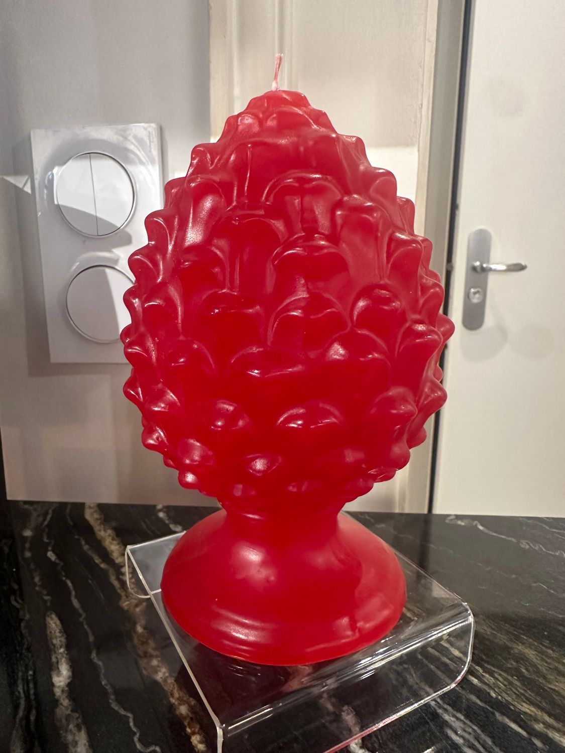 Bougie Pigna GM- Rouge