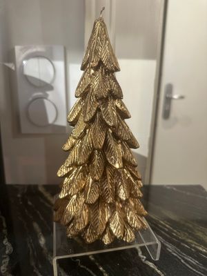 Bougie  Sapin- Or