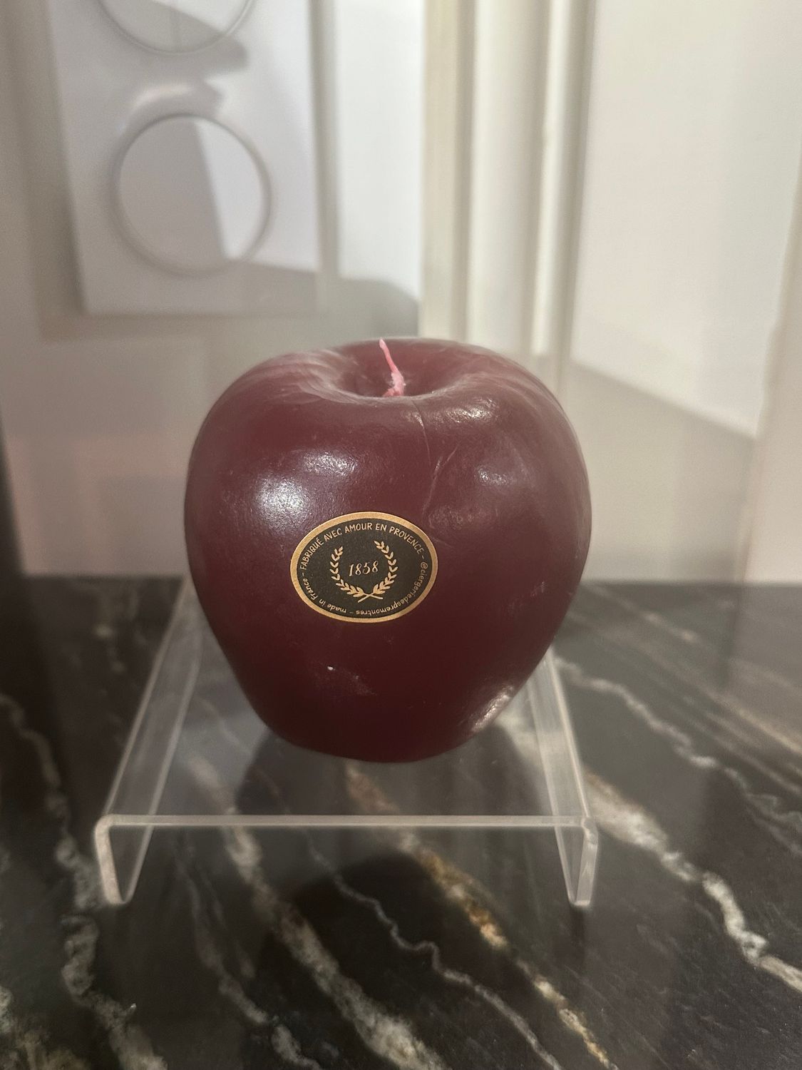 Bougie Pomme- Bordeaux