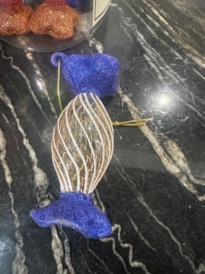 Suspension Bonbon Bleu