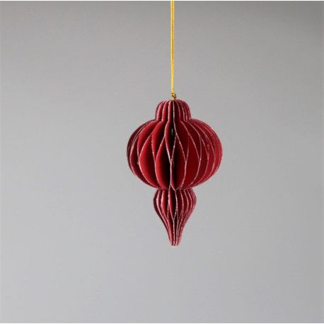 Ornement Papier Rouge